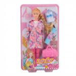 عروسک باربی یوگا با ساک و بطری آب برند Defa Lucy مدل 8477